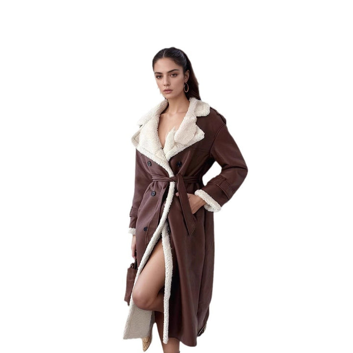 Damernas Lyxig Oversized-Kappa med mjukt Fleece-foder Eva Jonsson-Eva Jonsson