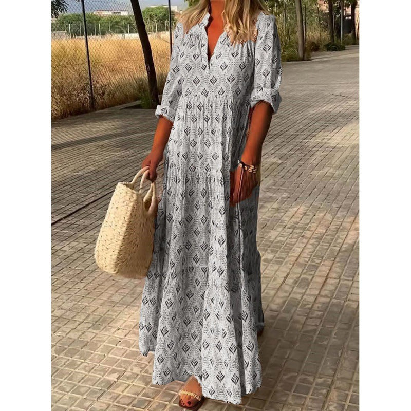 Damernas Maxi-klänning Mirla-Eva Jonsson