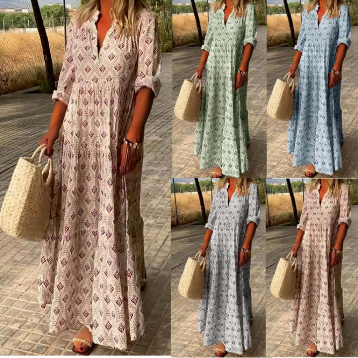 Damernas Maxi-klänning Mirla-Eva Jonsson