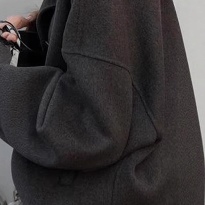 Damernas Moderiktig Oversized Jacka i högkvalitativ ullblandning Mirla-Eva Jonsson