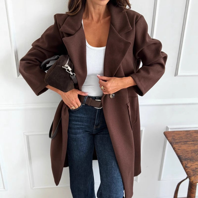 Damernas Moderiktig Oversized Kappa Mirla-Eva Jonsson