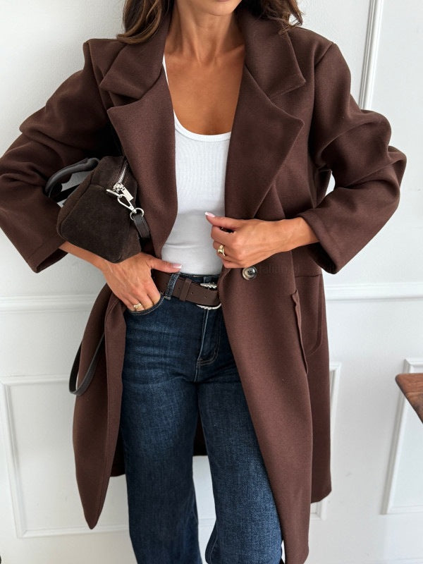 Damernas Moderiktig Oversized Kappa Mirla-Eva Jonsson