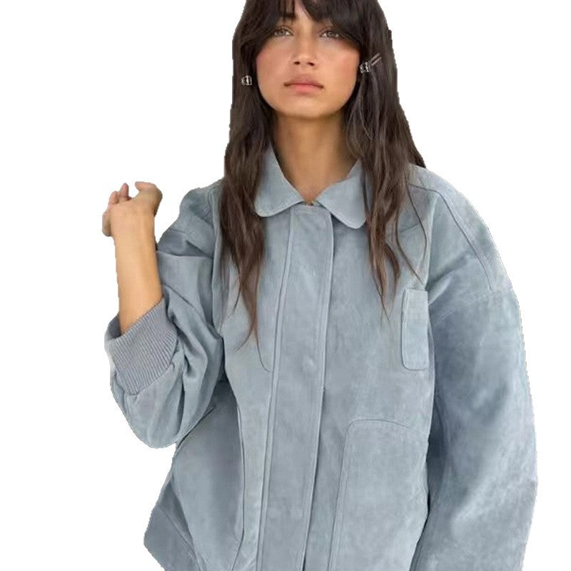 Damernas Moderiktiga Oversized Denimjacka Eva Jonsson-Eva Jonsson