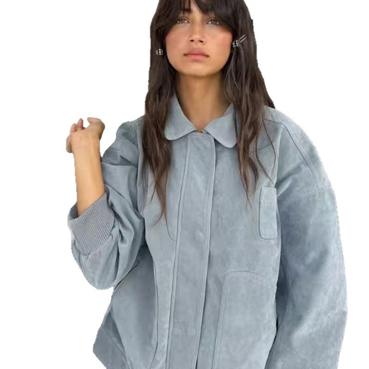 Damernas Moderiktiga Oversized Denimjacka Eva Jonsson-Eva Jonsson