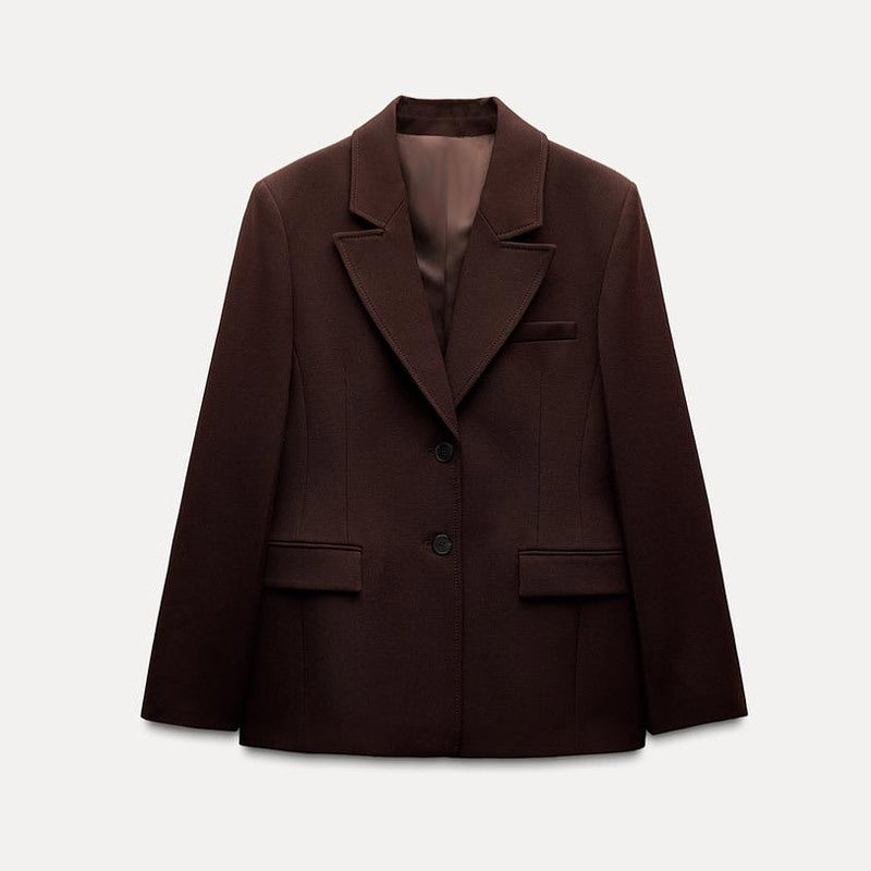 Damernas Modernt Blazer med snygg snitt och praktiska fickor Mirla-Eva Jonsson