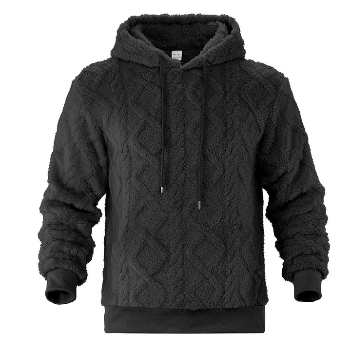 Damernas Mysig Fleece-Hoodie med strukturerad design Mirla-Eva Jonsson