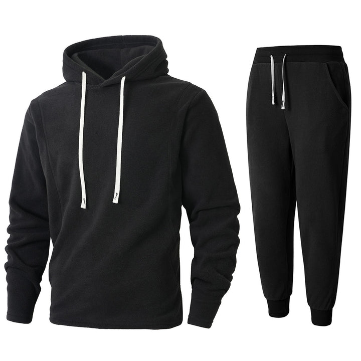 Damernas Mysig Fleece-Hoodie och Joggingbyxor Set Mirla-Eva Jonsson