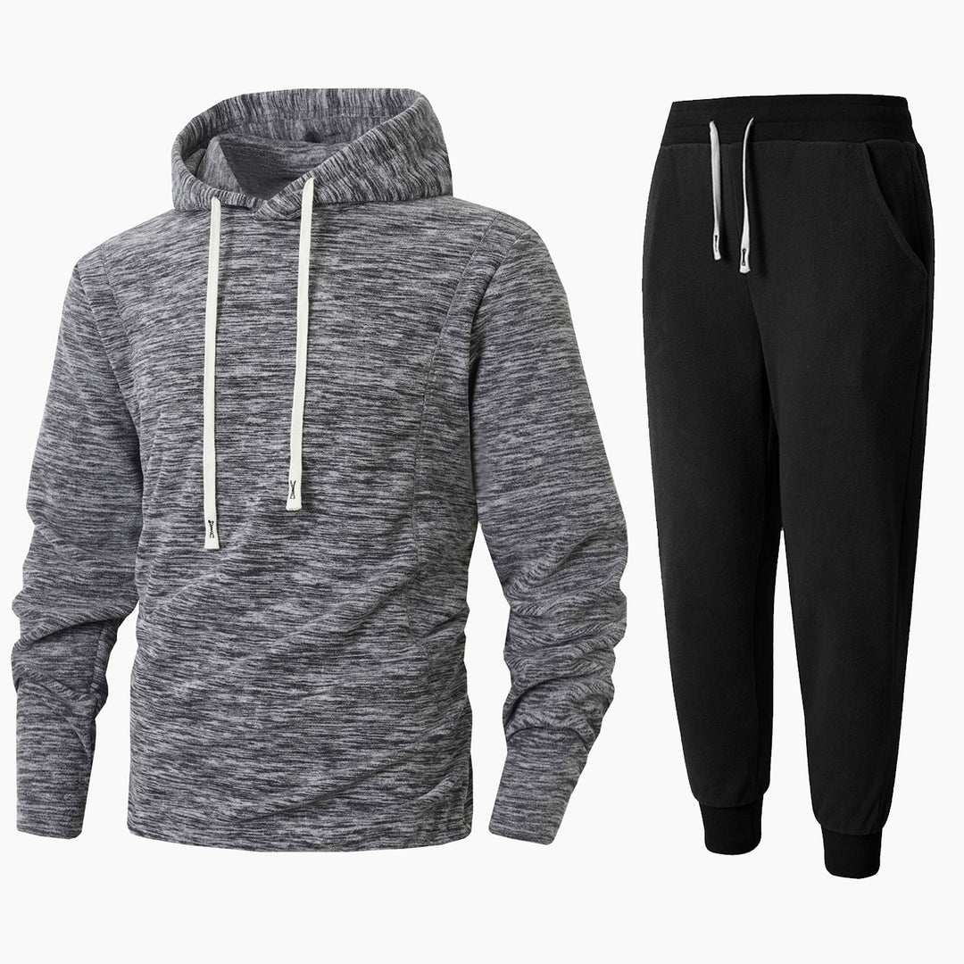 Damernas Mysig Fleece-Hoodie och Joggingbyxor Set Mirla-Eva Jonsson