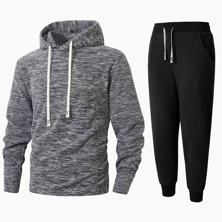 Damernas Mysig Fleece-Hoodie och Joggingbyxor Set Mirla-Eva Jonsson
