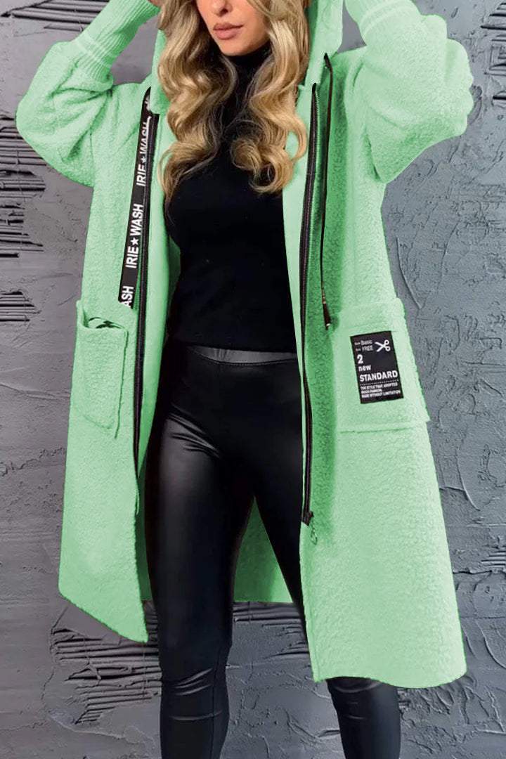 Damernas Mysig Oversized-Vinterjacka med Huva Mirla-Eva Jonsson