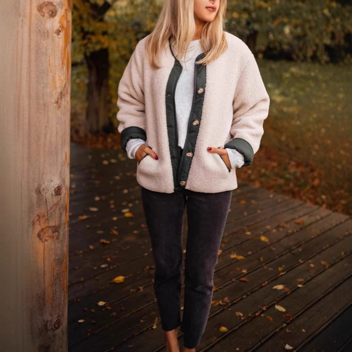 Damernas Mysig och stilren Fleecejacka Mirla-Eva Jonsson