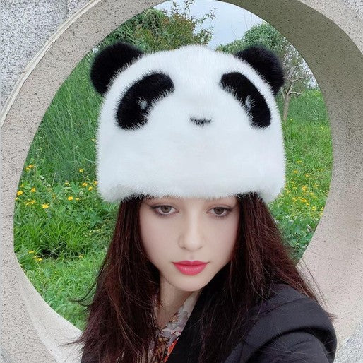 Damernas Mysiga Panda-Mössa Eva Jonsson-Eva Jonsson