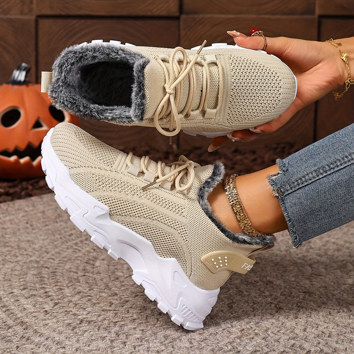 Damernas Mysiga Sneakers med Fleecefoder Mirla-Eva Jonsson