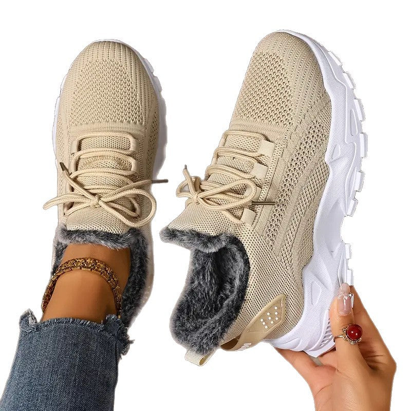 Damernas Mysiga Sneakers med Fleecefoder Mirla-Eva Jonsson
