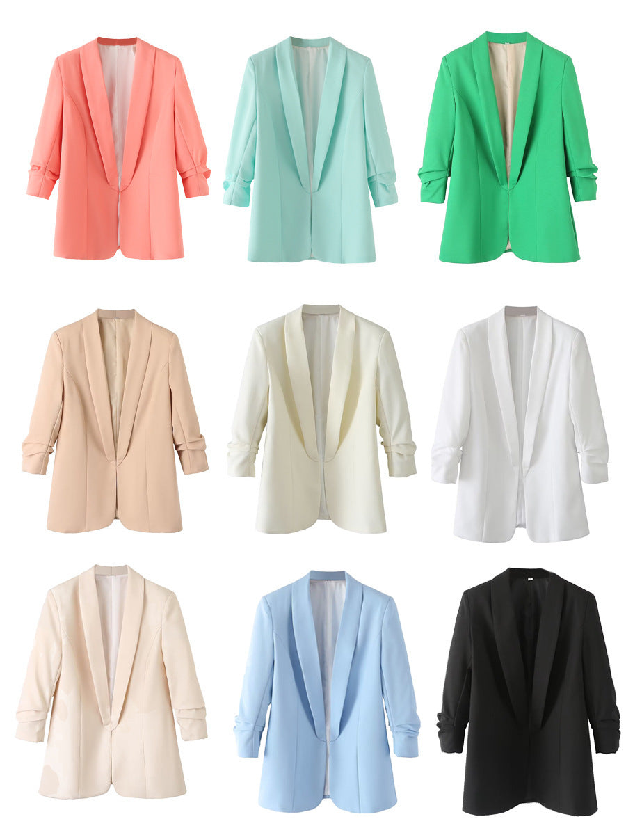 Damernas Oversize Blazer utan knäppning Mirla-Eva Jonsson