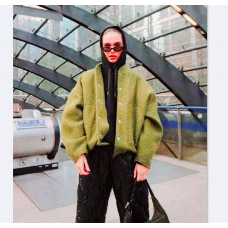 Damernas Oversize Softshell-jacka med stor krage och praktiska fickor Eva Jonsson-Eva Jonsson