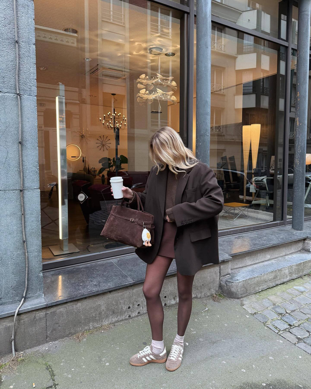 Damernas Oversized Blazer i mjuk ullmix Mirla-Eva Jonsson