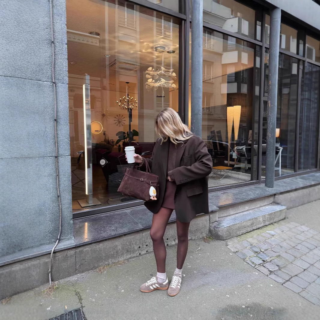 Damernas Oversized Blazer i mjuk ullmix Mirla-Eva Jonsson