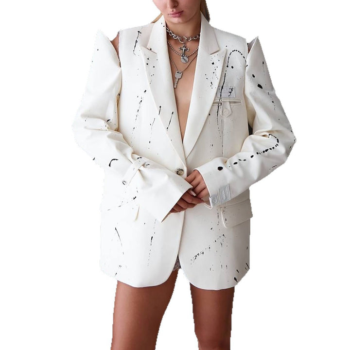 Damernas Oversized Blazer med modern skärning och eleganta detaljer Mirla-Eva Jonsson