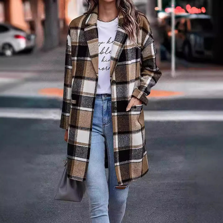 Damernas Oversized Morotjacka i avslappnad affärsstil Mirla-Eva Jonsson