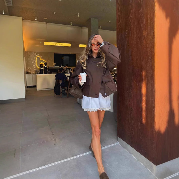 Damernas Oversized Övergångsjacka Mirla-Eva Jonsson