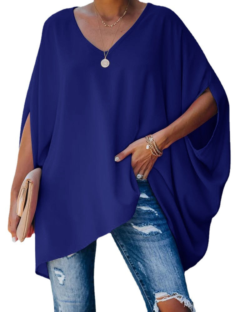 Damernas Oversized Skjorta med asymmetrisk skärning Mirla-Eva Jonsson