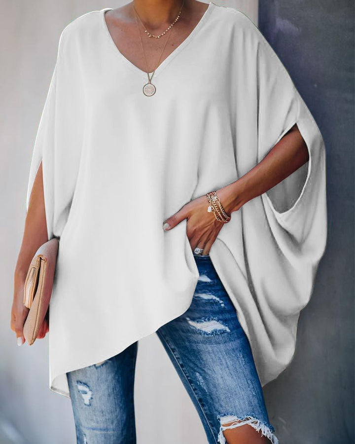 Damernas Oversized Skjorta med asymmetrisk skärning Mirla-Eva Jonsson