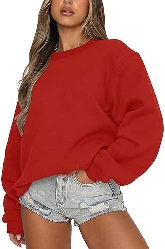 Damernas Oversized Sweatshirt med vida ärmar Eva Jonsson-Eva Jonsson