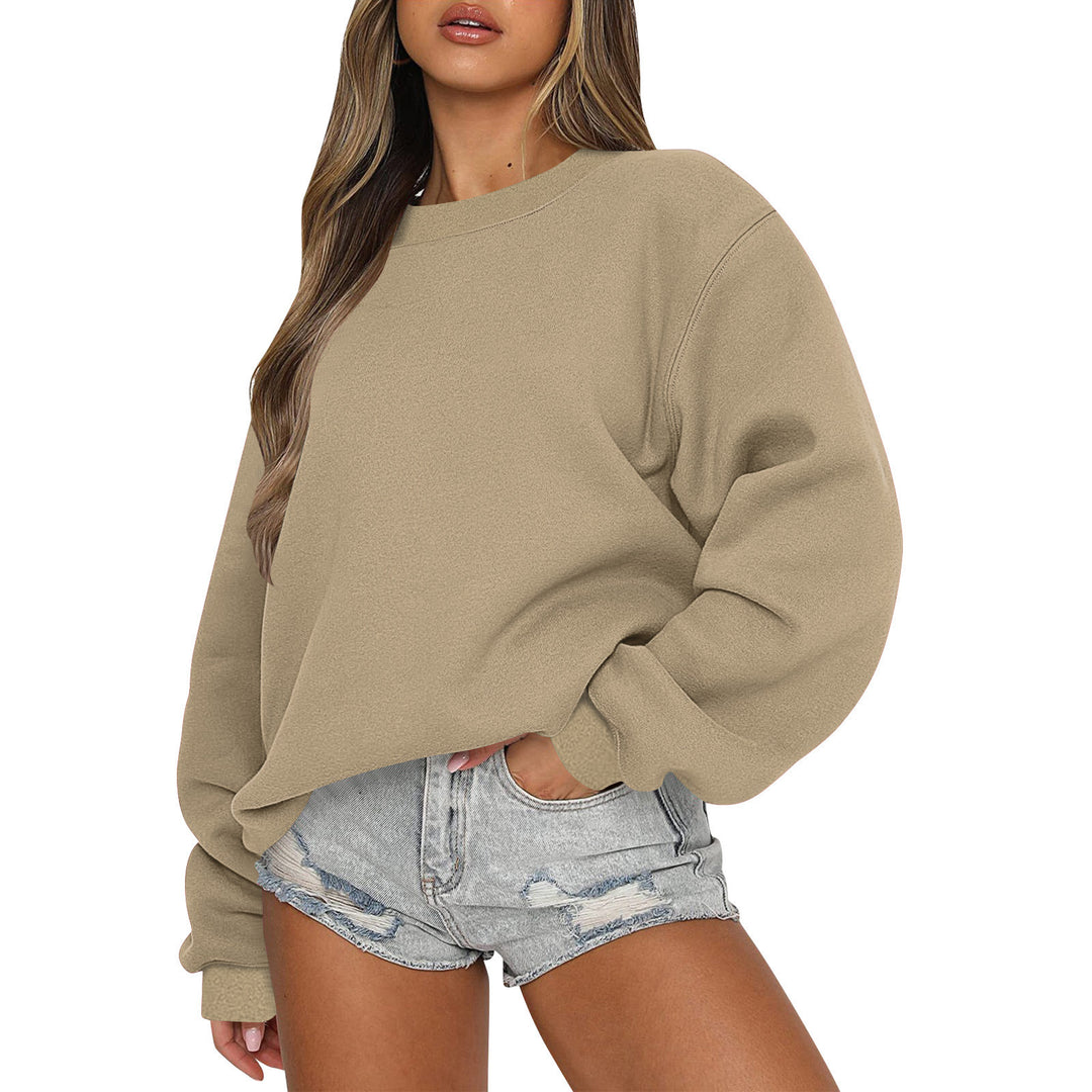 Damernas Oversized Sweatshirt med vida ärmar Eva Jonsson-Eva Jonsson