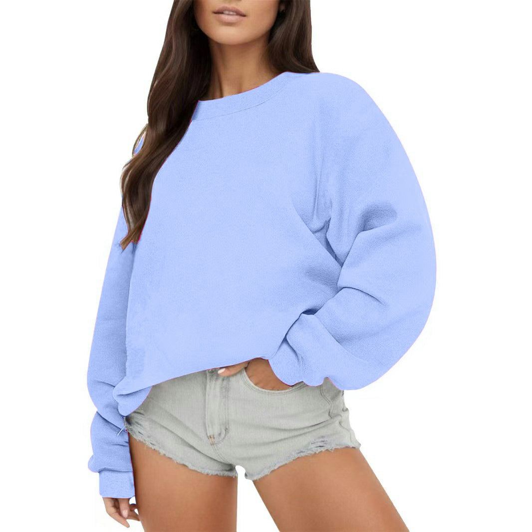 Damernas Oversized Sweatshirt med vida ärmar Eva Jonsson-Eva Jonsson