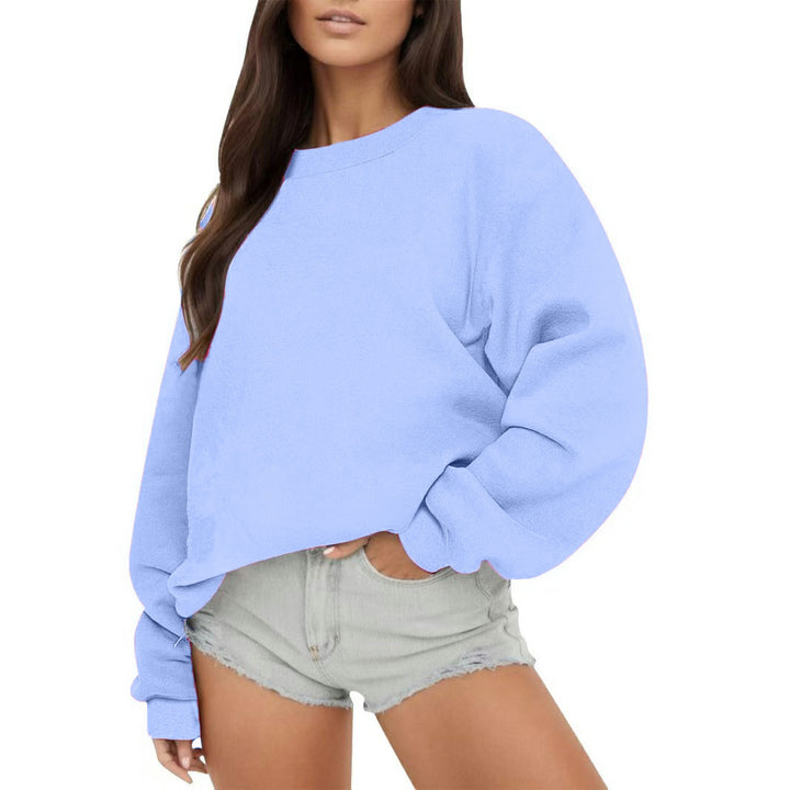Damernas Oversized Sweatshirt med vida ärmar Eva Jonsson-Eva Jonsson