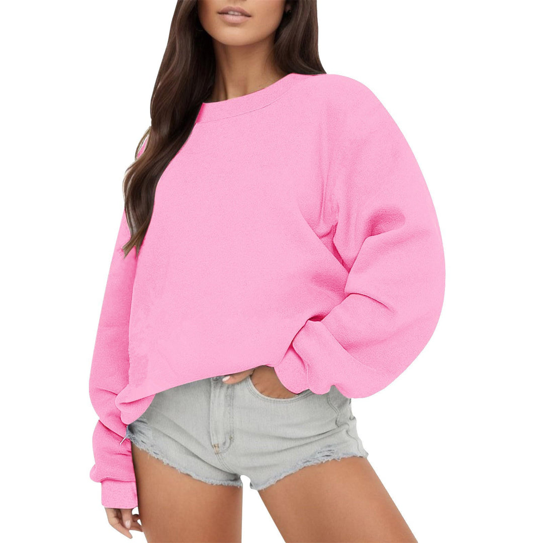 Damernas Oversized Sweatshirt med vida ärmar Eva Jonsson-Eva Jonsson