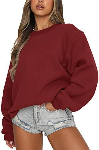 Damernas Oversized Sweatshirt med vida ärmar Eva Jonsson-Eva Jonsson
