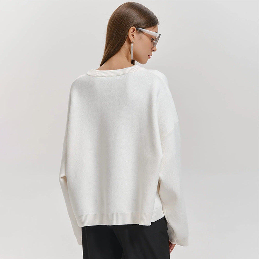 Damernas Oversized Tröja med Hjärtmotiv Mirla-Eva Jonsson