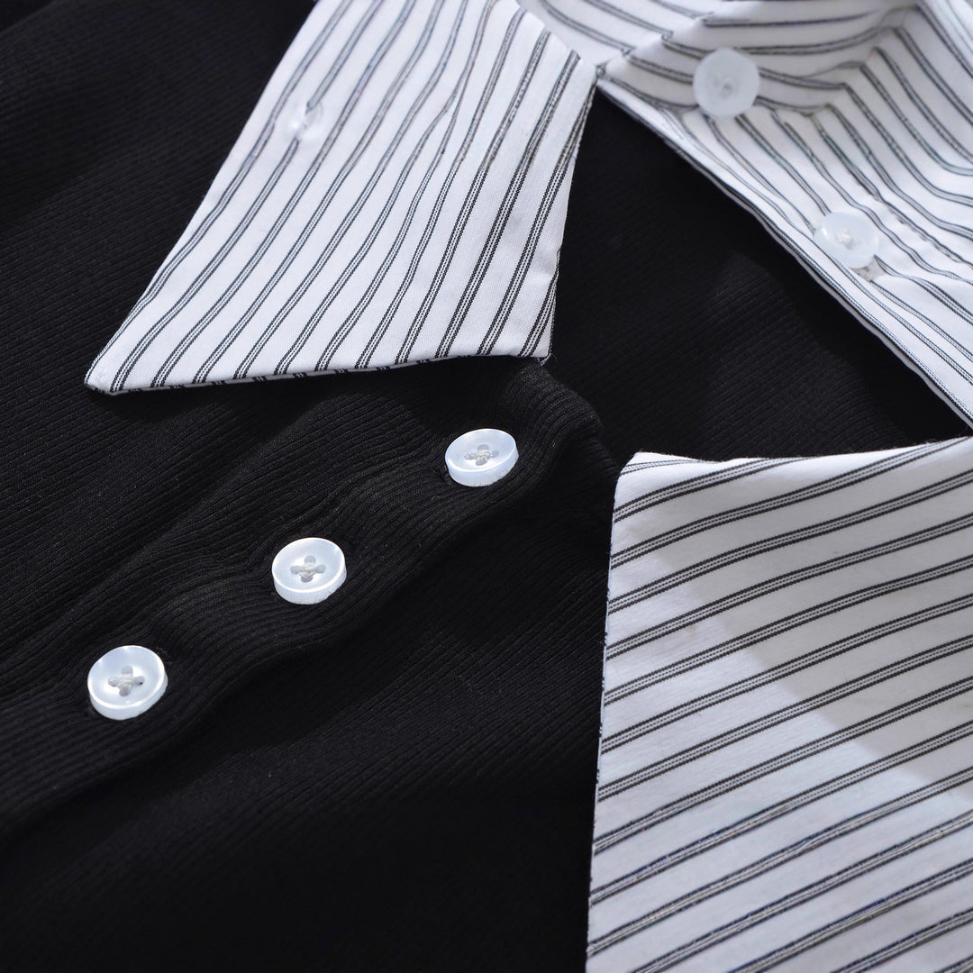 Damernas Poloshirt med kontrasterande skjortkrage Mirla-Eva Jonsson