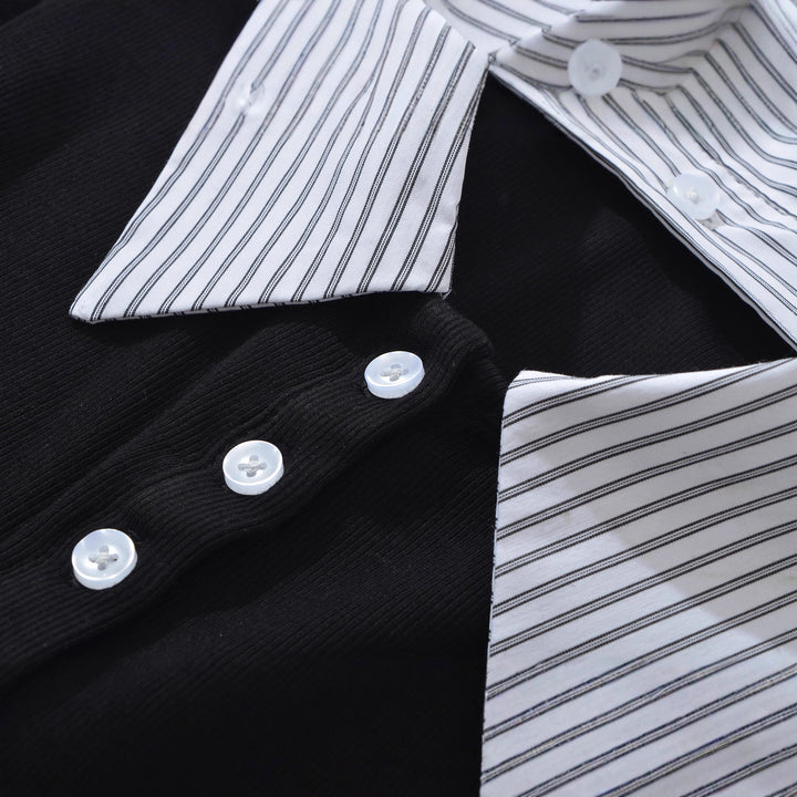 Damernas Poloshirt med kontrasterande skjortkrage Mirla-Eva Jonsson