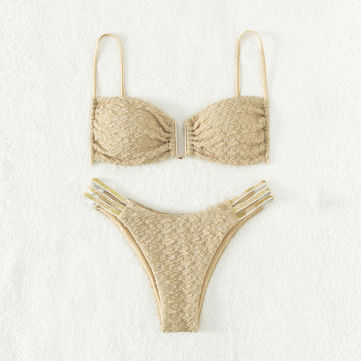 Damernas Push-Up Bikini med raffinerad snördetalj Mirla-Eva Jonsson