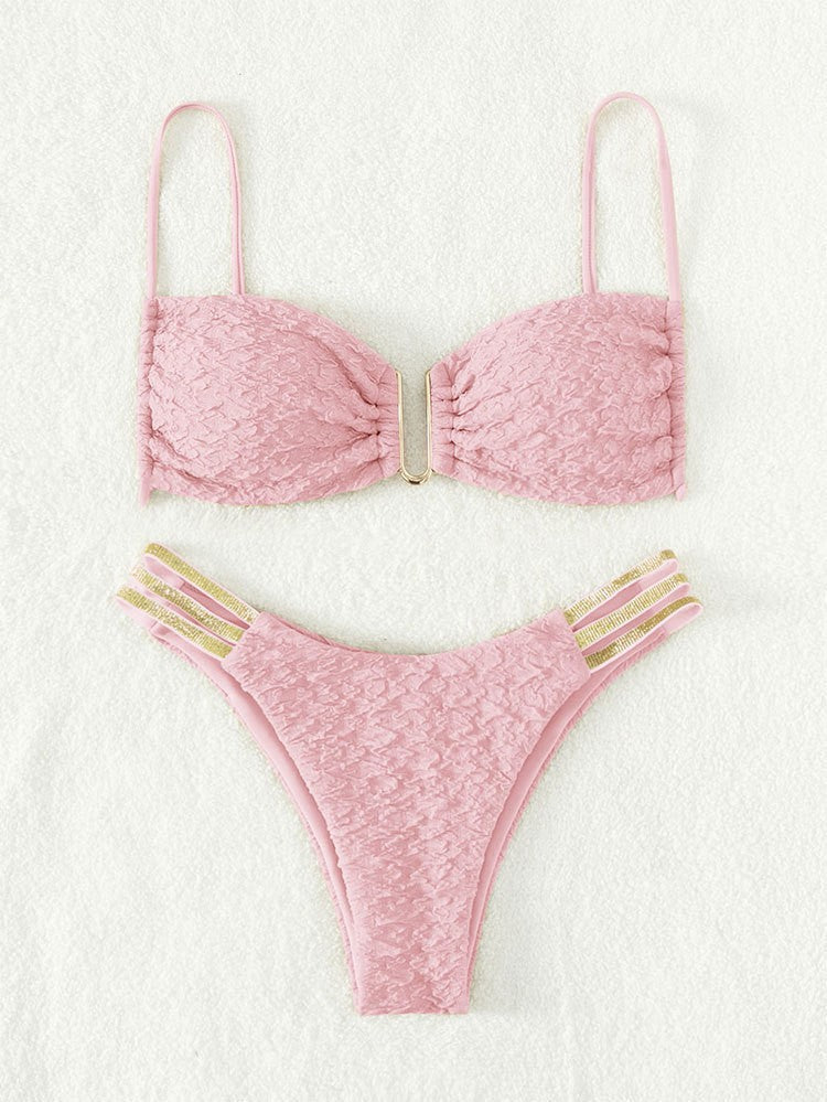 Damernas Push-Up Bikini med raffinerad snördetalj Mirla-Eva Jonsson