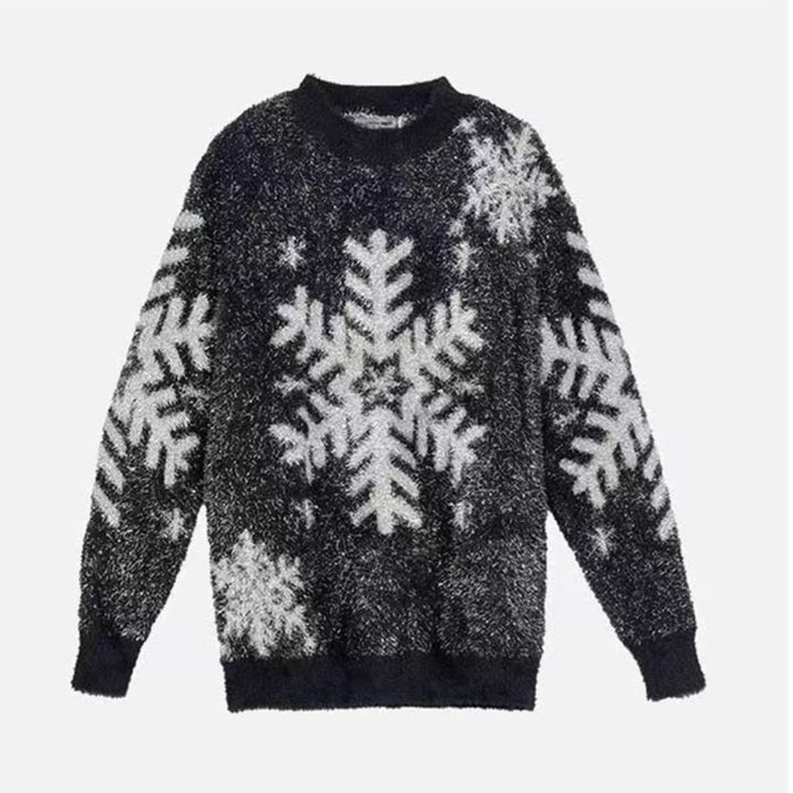 Damernas Snuggly Tröja med Snöflinge-Motiv Mirla-Eva Jonsson