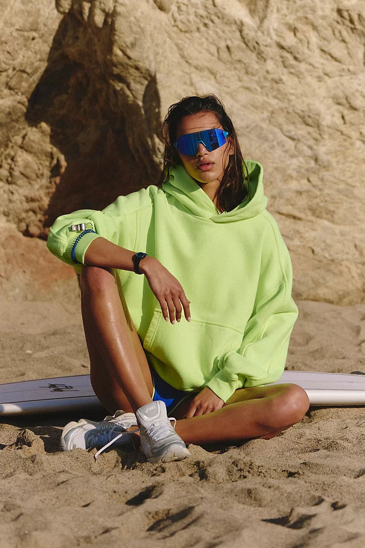 Damernas Sportig Hoodie med rymlig huva från Mirla-Eva Jonsson