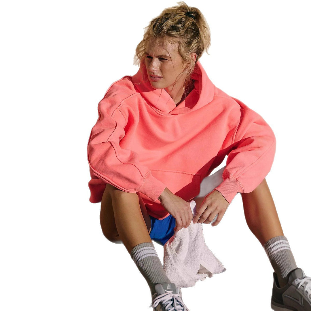 Damernas Sportig Hoodie med rymlig huva från Mirla-Eva Jonsson