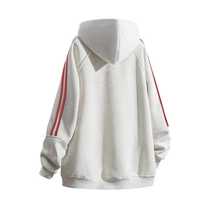 Damernas Sportig Hoodie med sidostrecken Mirla-Eva Jonsson
