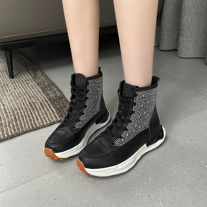 Damernas Sportiga High-Top Sneakers Mirla-Eva Jonsson