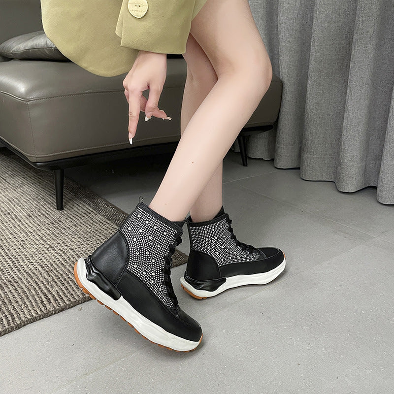 Damernas Sportiga High-Top Sneakers Mirla-Eva Jonsson