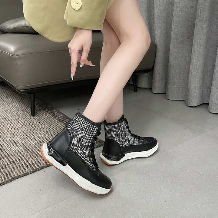 Damernas Sportiga High-Top Sneakers Mirla-Eva Jonsson