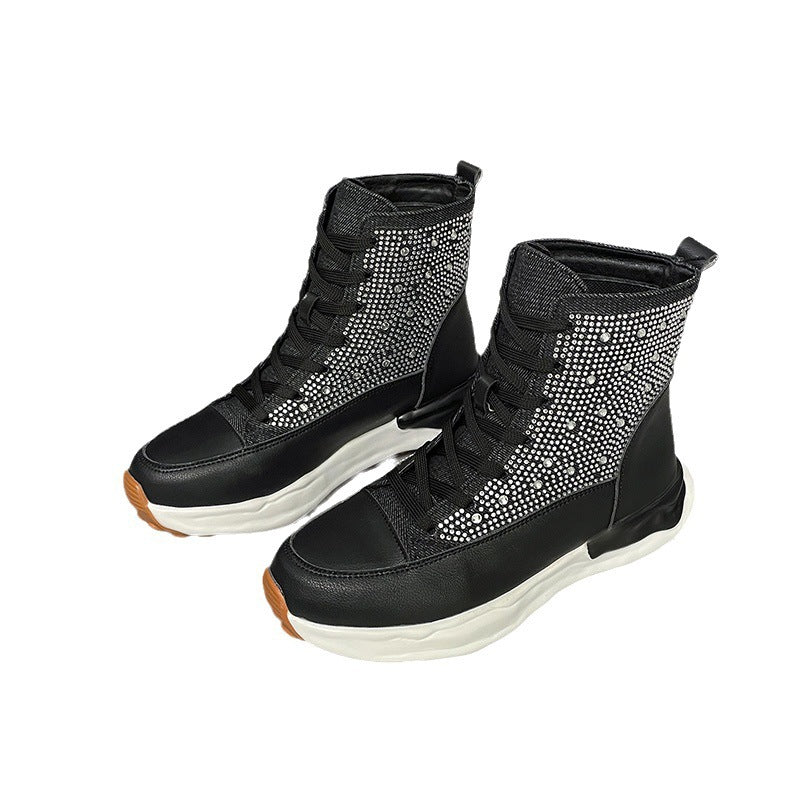 Damernas Sportiga High-Top Sneakers Mirla-Eva Jonsson