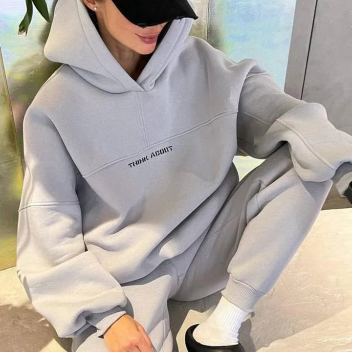 Damernas Sportiga Oversized Loungewear Set Mirla-Eva Jonsson