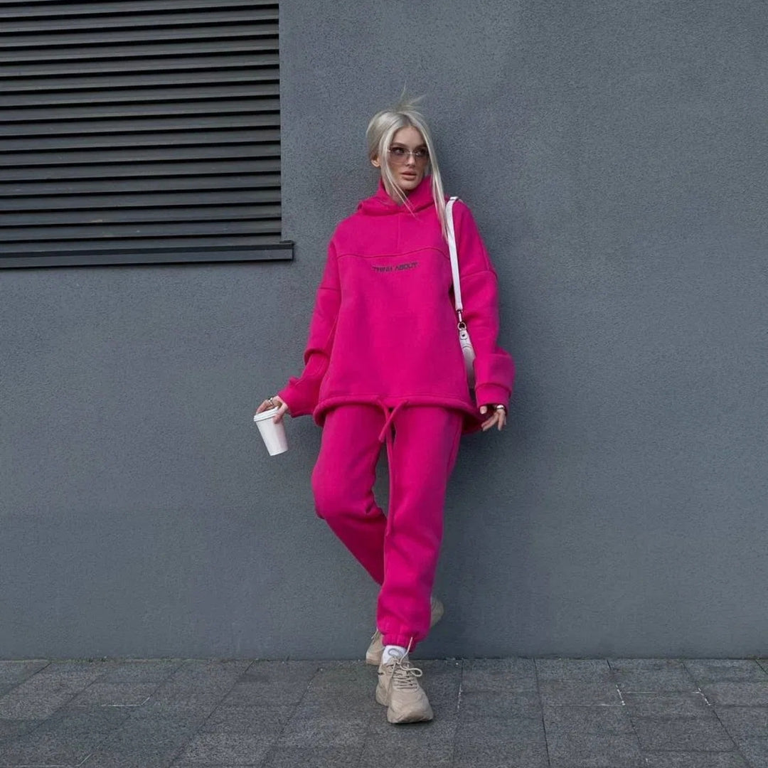 Damernas Sportiga Oversized Loungewear Set Mirla-Eva Jonsson
