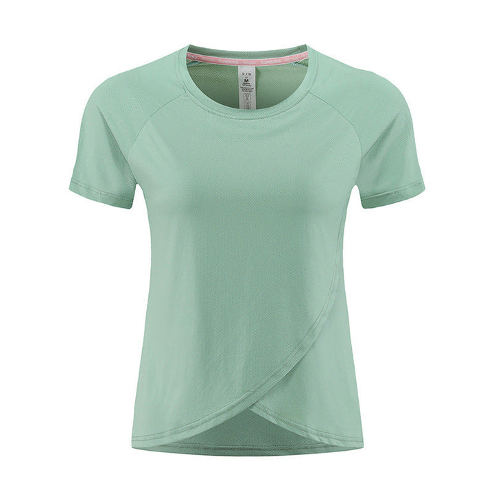 Damernas Sportigt Funktions-T-shirt med Snabbtorkande Material och Ergonomisk Skärning Mirla-Eva Jonsson