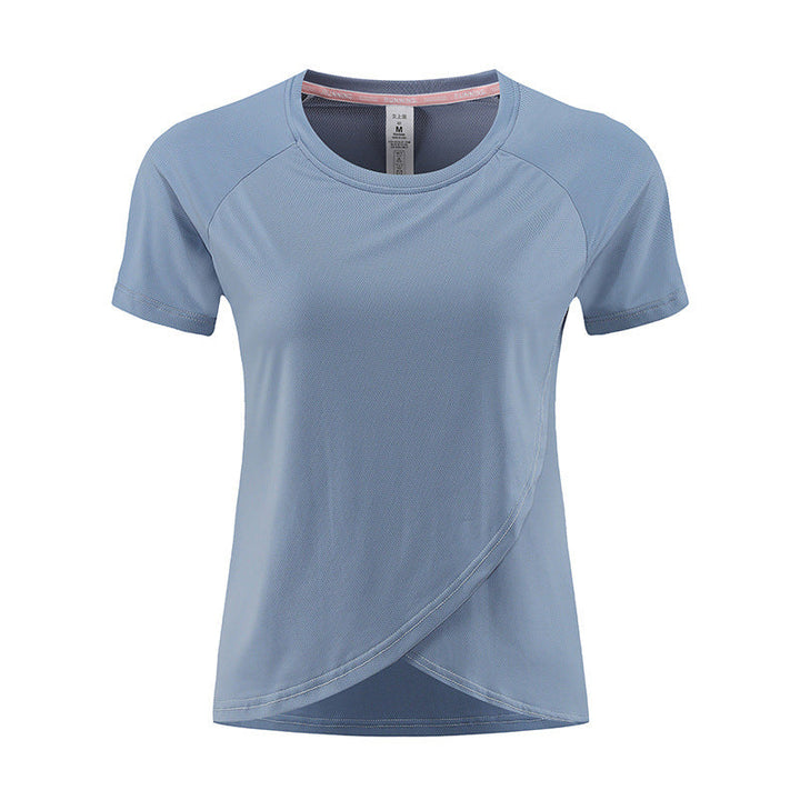 Damernas Sportigt Funktions-T-shirt med Snabbtorkande Material och Ergonomisk Skärning Mirla-Eva Jonsson